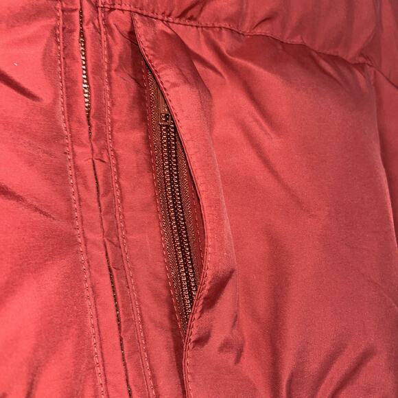 Eddie Bauer Quilted Goose Down Mens Vest Jacket Sportsman Lightweight XL Red - Picture 3 of 11